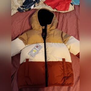 nwt tan brown toddler 4t winter coat